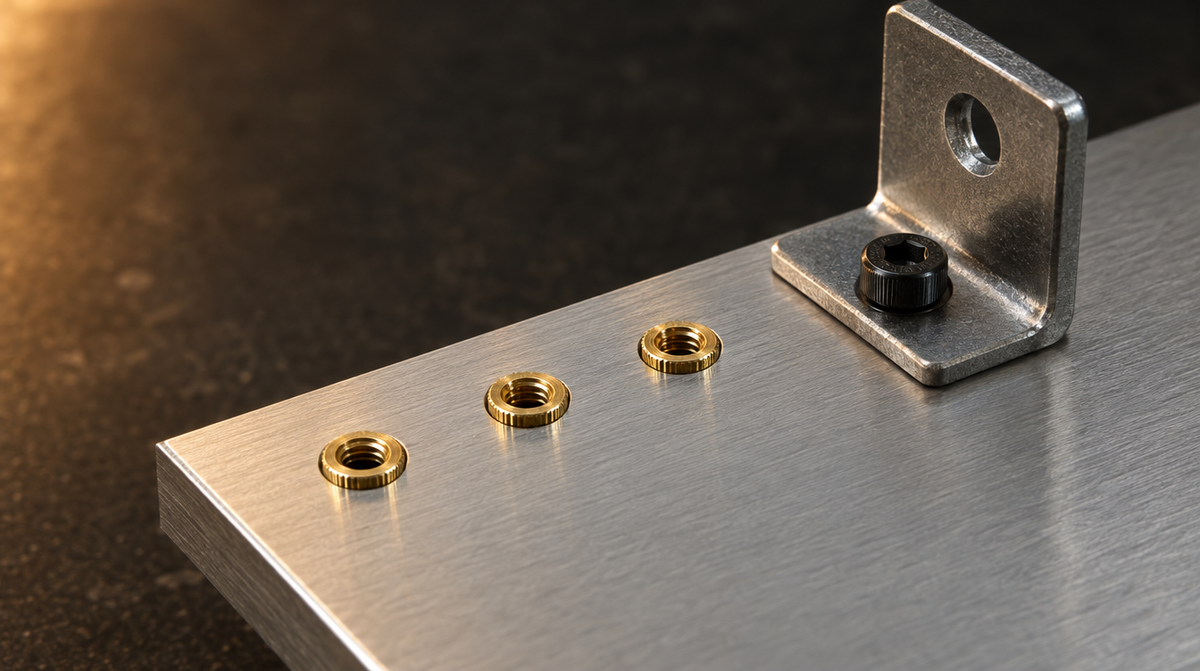 Sheet-metal enclosure panel